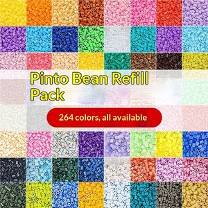 Pindou Fusion Beans 264 couleurs, série complète, 1000 pièces, puzzle en plastique plat à faire soi-même pour enfants, 2,6 mm - Product Image 3