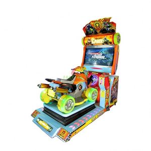 เครื่องเล่นเกมขับรถเด็กแบบหยอดเหรียญ 4 ล้อสุดมันส์ สำหรับขาย - Product Image 1