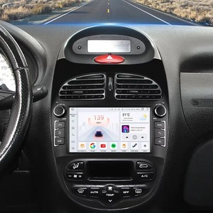 Radio de coche Android 2Din para Peugeot 206 206CC 206SW 2000 - 2008 7 pulgadas reproductor Multimedia Carplay estéreo autorradio navegación GPS - Product Image 5