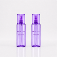 Flacon pulvérisateur transparent en PET de 250 ml, atomiseur à fine brume, conteneur de voyage de qualité cosmétique, flacon vide en plastique pour désinfectant à l'alcool