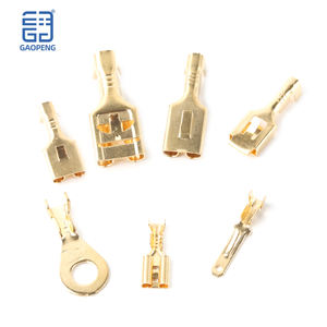 Gaopeng pirinç 6.3/7.5/9.5 erkek ve kadın <span class=keywords><strong>Reed</strong></span> kontakları çıplak terminali kablolama klip bahar klip konektörü - Product Image 2