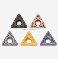 Herramienta de corte indexable de carburo de tungsteno PVD personalizable TCMT110204 OEM de alta dureza para torno CNC y fresadora