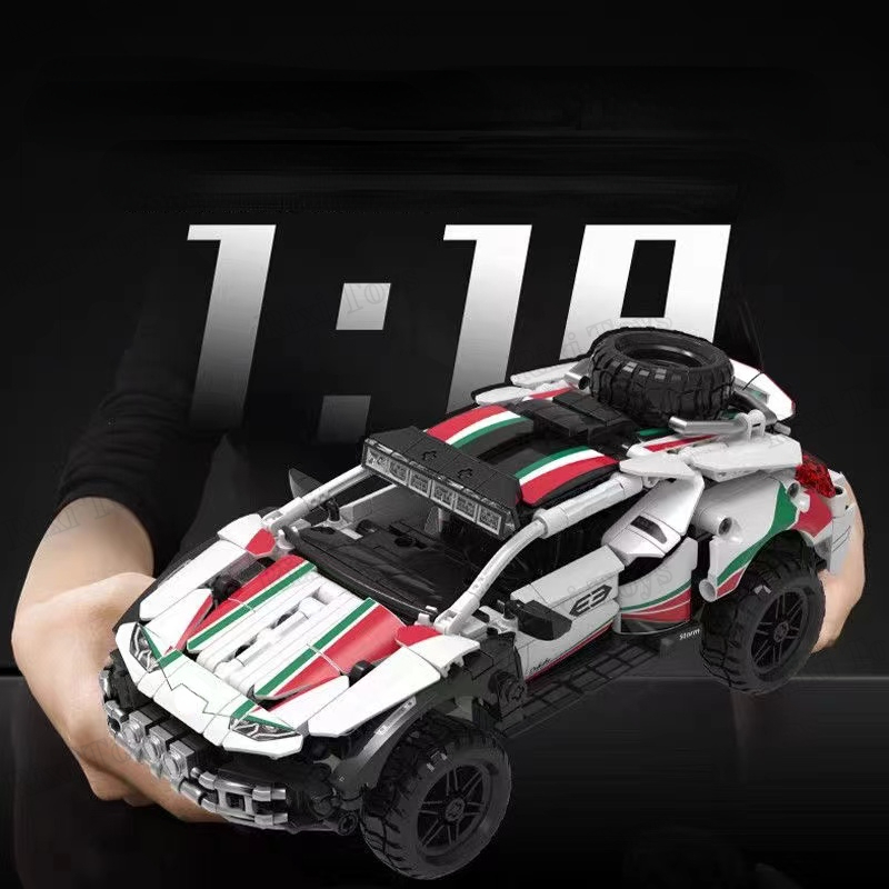 サンボ715314カーレーシングライダーパズル組み立てスポーツカー