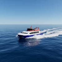 Grandsea Catamaran à réaction en aluminium de 16m, nouveau bateau de 50 passagers avec moteur diesel intérieur pour le transport aux Philippines