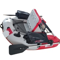 Matériau PVC Bateau Ventre Mini Voler BFishingoat Float Tube Gonflable Ponton Bateau Américain Float Tube