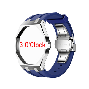 Upro Stainless Steel <b>Watch</b> <b>Case</b> Band for AP-swatch Savonnette Royal Pop Mod Kit 3 O'Clock Crown Pocket <b>Watch</b> Conversion Set - Product Image 1