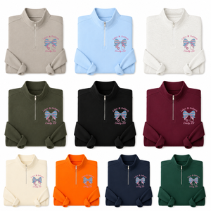 Sweat-shirt brodé pour infirmière d'accouchement, col montant, tissé, anti-rétrécissement, avec motif stéthoscope et nœud, pour automne/printemps/hiver - Product Image 6