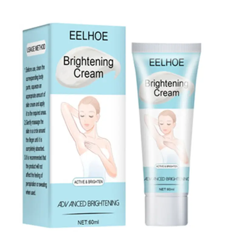 New Body Armpit Sensitive Areas Super Whitening Lotion Bleaching Cream For Dark Skin Underarm Whitening Cream