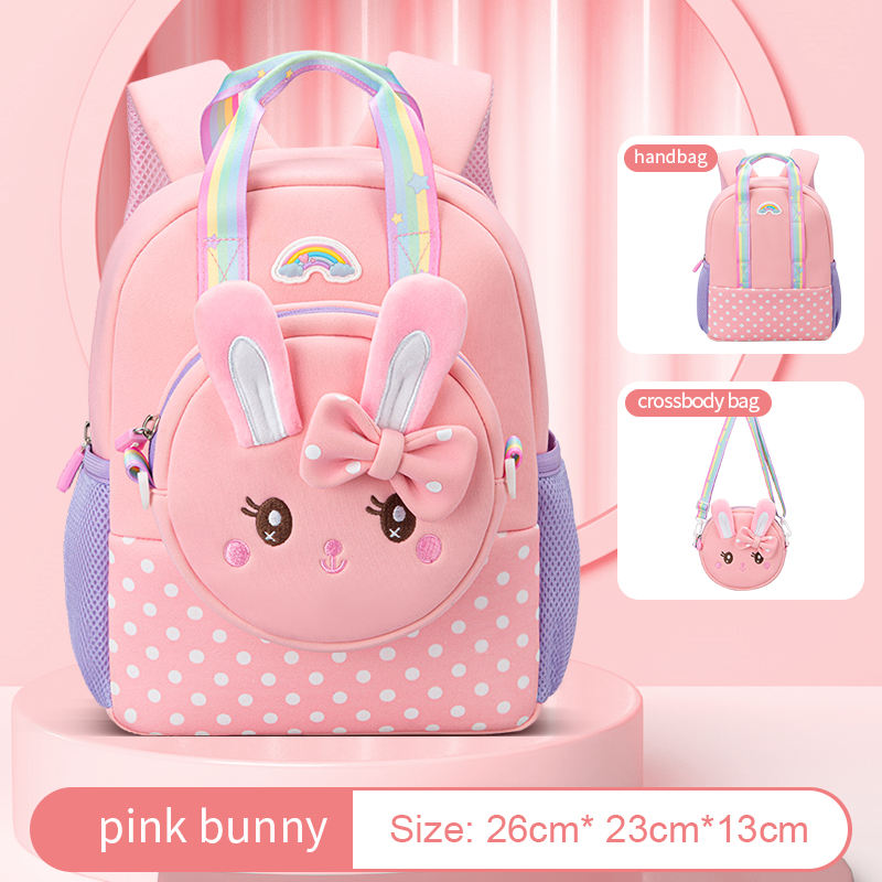 Sac mère lapin rose