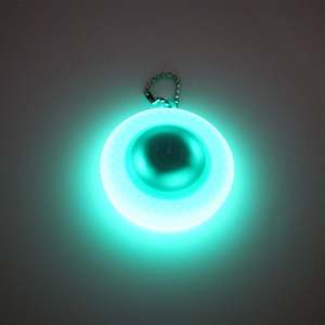 จี้ปลอกคอสัตว์เลี้ยงน่ารักโคมไฟ LED กันหลงทางในเวลากลางคืนอุปกรณ์เสริมสำหรับสัตว์เลี้ยง - Product Image 4