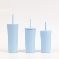 Wholesale New Products Double Wall Stainless Steel Bottle With Straw With Custom Logo No Minimum