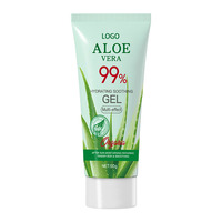Vente en gros d'usine - Soins du visage - Gel d'aloe vera naturel biologique réparateur pur à 99% - Crème hydratante apaisante et éclaircissante pour la peau et le corps