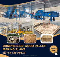 Usine de production de palettes en bois clé en main au prix d'usine