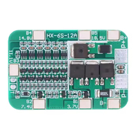 Carte de Protection BMS PCB 6S 15A 24V pour 6 Pack 18650 Module de cellule de batterie au Lithium Li-ion Kit de bricolage