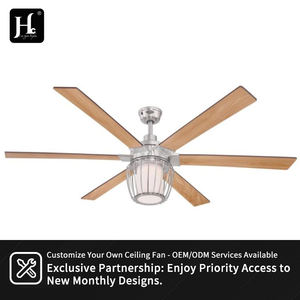 Ventilador de Techo Interior de 153 cm con Luz LED Regulable, Aspas Reversibles de Madera de Wengué/Haya, Acabado en Níquel Cepillado, Control Remoto, Certificación CE, GS, RoHS - Product Image 6