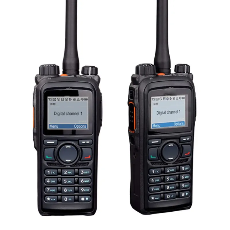 Hytera walkie talkie jangkauan jauh, walkie talkie Digital VHF UHF bisnis genggam jarak jauh DMR pd785 pd785g pd685 DMR radio dua arah