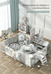 Di alta qualità <span class=keywords><strong>parco</strong></span> <span class=keywords><strong>giochi</strong></span> al coperto box per bambini Swing Slide combinazione bambino scuola camera da letto soggiorno uso plastica di sicurezza - Product Image 2