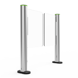 Tourniquet d'entrée sûr de sécurité de lobby numérique en verre de chantier de construction - Product Image 1