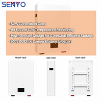 Offre Spéciale : Système de Stockage Solaire Domestique Mural à Batterie au Lithium Fer Phosphate CAN 5.12kWh 5-10kW, Alimentation de Secours UPS