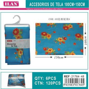 Accessorio in tessuto ILAN 100cmx150cm con stampa floreale per lavori artigianali - Product Image 3