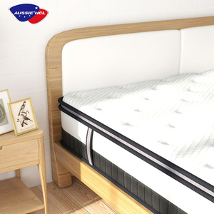 5 Star Hotel Bed <b>Mattress</b> in a Box King Sizes Compressed Gel Fabric Pocket Spring HA2310-15 Hybrid <b>Mattress</b> Cover Protector Gel - Product Image 3