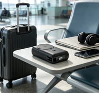 Batterie externe magnétique tendance 2026 de 20000 mAh, recharge sans fil portable pour iPhone, prise en charge de la personnalisation OEM et ODM
