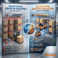 Hochwertige Stahl-Selektivregale Industrielles Schwerlastregal ASRS Automatisiertes Lager- und Retrieval-System