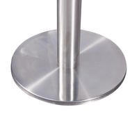 Base de table industrielle en fer forgé pour restaurant, bar, café, style tulipe, en fonte, en métal, en acier inoxydable