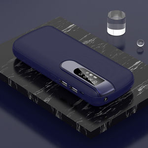 Batterie externe portable grande capacité 10000 mAh pour téléphone portable, vente en gros pour fabricants, avec logo personnalisé - Product Image 1