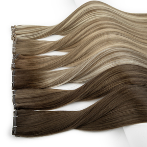 LeShine doble dibujado cabello humano genio trama cutícula alineado atado a mano extensiones de cabello de trama - Product Image 2