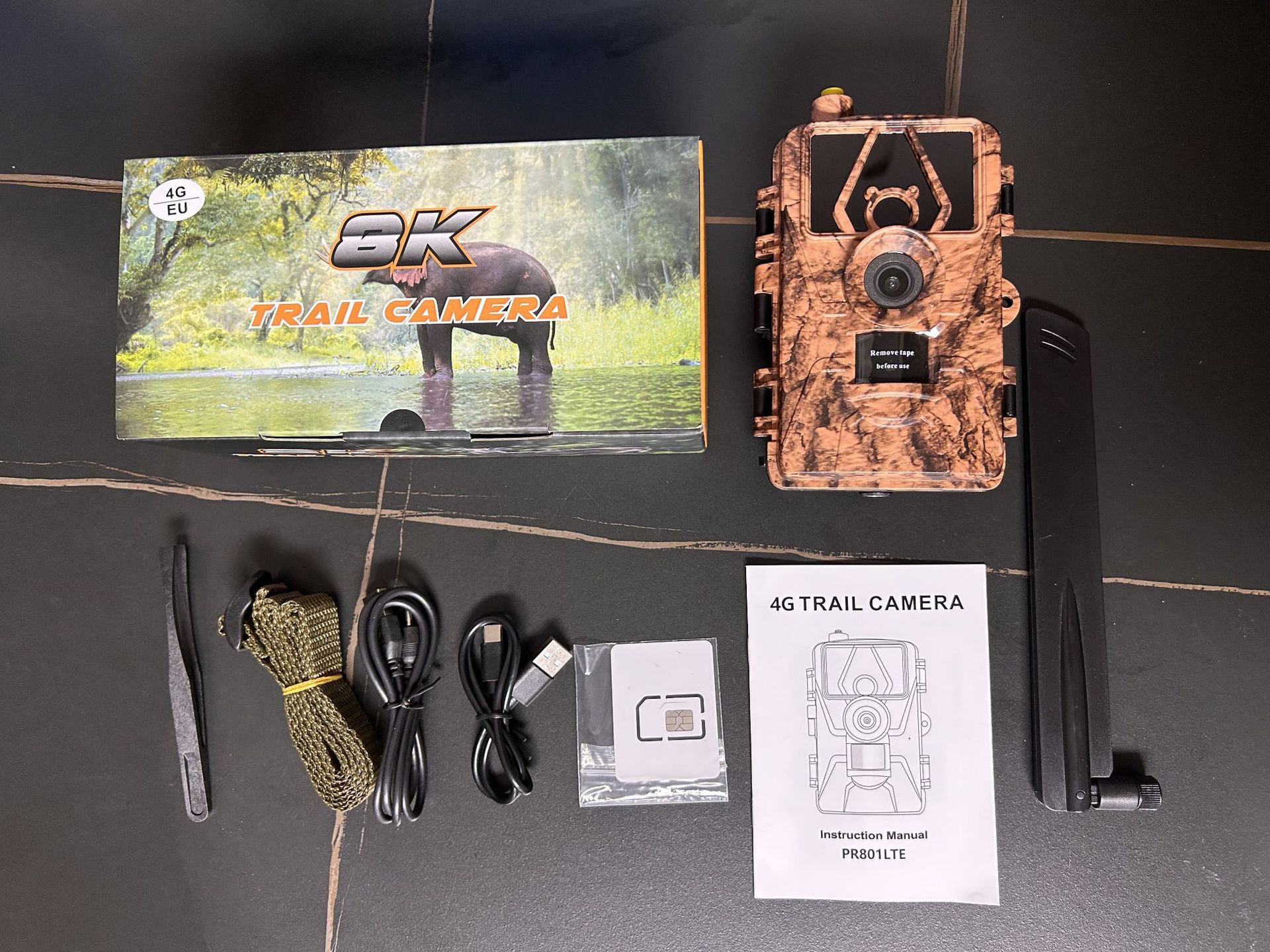 Brown PR801LTE 4G versión europea versión SIM (con tarjeta 32G)