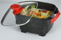 Vente chaude cuisinière électrique casserole électrique marmite électrique multifonctionnelle marmite électrique
