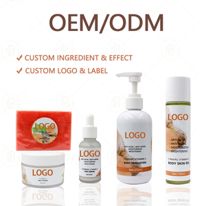 Paket Perawatan Kulit Tubuh Anti-Penuaan Kunyit Khusus, Pemutih Flek Hitam, Serum Organik, Sabun, Pembersih Wajah, Losion, Diperkaya Vitamin C - Product Image 6