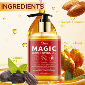 100% naturel amande soins <span class=keywords><strong>de</strong></span> la peau dodue cicatrice vergetures élimination Anti-rides hydratant végétalien magique luxe corps raffermissant huile - Product Image 5