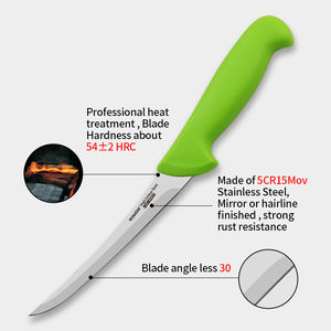 फिब्रोक्स प्रो 6 "15 सेमी कर्व्ड डेशडोर बोनिंग ब्लेड चाकू नायलॉन हैंडल के साथ - Product Image 2