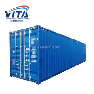 Wadah pengiriman 20 kaki kontainer laut ke Genova Usa Los Angeles dari Tiongkok