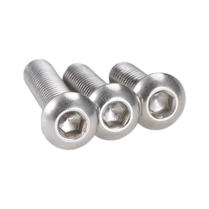 Vite a testa bombata esagonale con esagono incassato in acciaio inossidabile 304 316 # -72 2 # -56 4 # -40 6 # -32 8 # -32 10 # -24 10 # -32 1/4-20 5/16-18 3/8-16 - Product Image 2