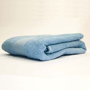 Toalla de Baño SOLID LINE 100X150CM Color Cielo - Product Image 1