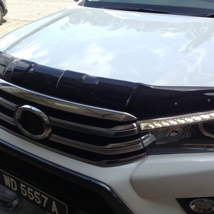 Kits de Carrocería para Automóviles, Accesorios Exteriores Automotrices, Protector de Capó de PMMA, Precio de Venta Directa de Fábrica, para Toyota Hilux Revo 2016 en Adelante - Product Image 6