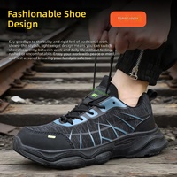 Chaussures de sécurité isolées 6KV Flyknit, légères, tendance, avec embout composite anti-écrasement, respirantes, baskets de travail