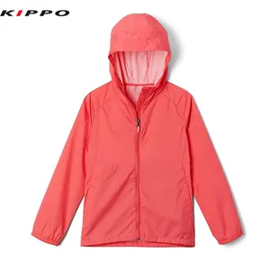 Custom Sportswear Children Winter Clothes Zip Up Jacket Waterproof Jacket For Kids Light Hiking Jacket