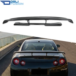 Aileron arrière en fibre de carbone véritable style VRS pour Nissan GTR R35 2008-2024, 1520 mm, aileron de course GT - Product Image 1