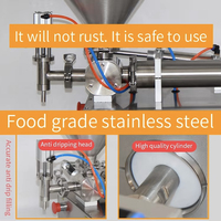 Machine de remplissage pneumatique haute vitesse pour sachets plastiques, petite quantité, pour beurre de cacahuète, lait, boissons, sauce tomate, sauce chili, liquides et pâtes