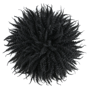 Extensiones de Cabello Rizado <span class=keywords><strong>para</strong></span> Mujeres y Hombres con Cabello Fino, Extensiones de Cabello Cortas con Clip, Cola de Caballo - Product Image 5