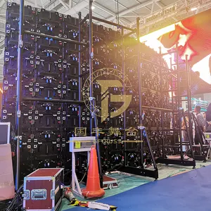 Hot Sale Heavy Loading Led Stacking System Display Screen Aluminum Truss Black Led Wall Ground Support