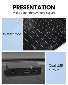 แผงเซลล์แสงอาทิตย์แบบพับได้สำหรับตั้งแคมป์แผงเซลล์แสงอาทิตย์แบบพกพา500W 100W 200W - Product Image 5