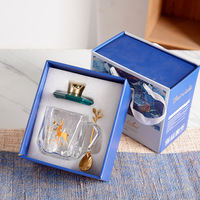 Coffret cadeau tasse en céramique Livraison directe Événements d'affaires Cadeaux souvenirs Logo personnalisé Passe au lave-vaisselle