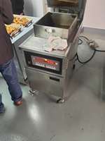 Friteuse à pression de poulet industriel GPL Broaster Mdxz-25b/machine à broaster de poulet