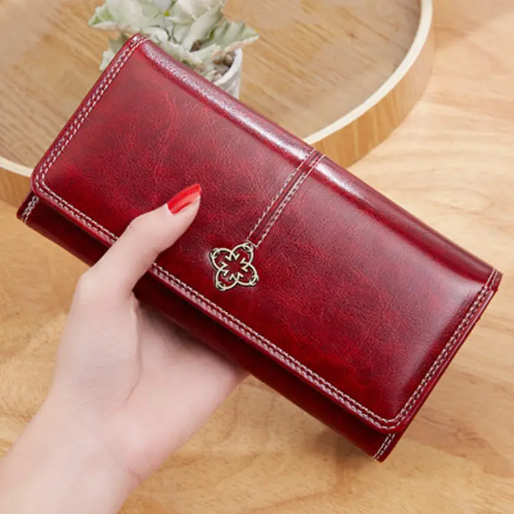 New Fashion Reasonable Price Zipper Short Women Wallet Wallets for Women Fashionable Waterproof PU Polyester Long Zipper & Hasp