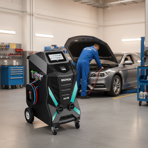Máquina de Aire Acondicionado al Mejor Precio para Todos los Autos R1234YF <span class=keywords><strong>R134A</strong></span>, Máquina de Recuperación de A/C - Product Image 4